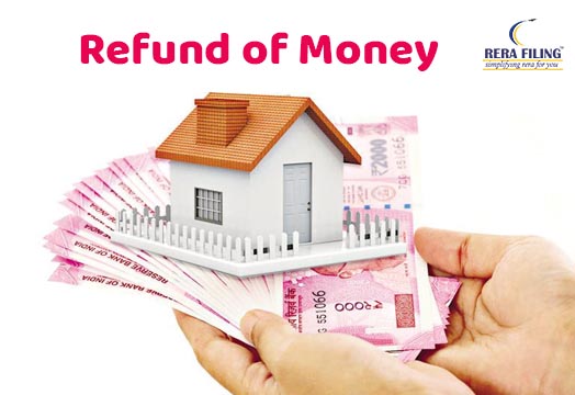 Refund of money in case of Cancellation of Property Deal