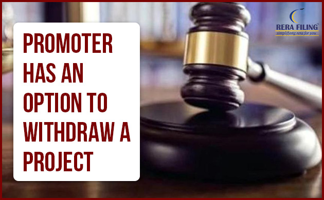 Procedure for Withdraw of Real Estate Projects in Telangana